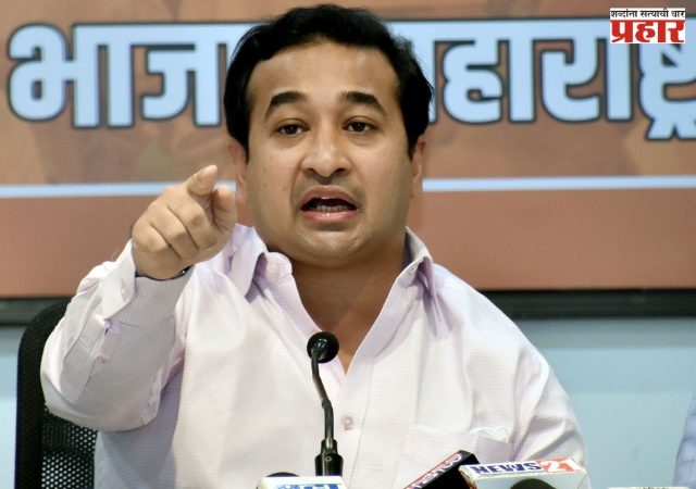ठाकरे बंधूंच्या तोंडी जिहाद्यांची भाषा - मंत्री नितेश राणेंचा घणाघात; राष्ट्रभक्त हिंदूंनी जागरूक राहून मतदान करण्याचे आवाहन