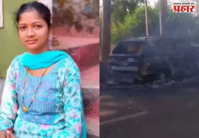 कोल्हापुरात प्रसुतीनंतर डिस्चार्ज घेऊन घरी जाताना अपघात, बाळंतीणचा मृत्यू, सात दिवसांचं बाळ जखमी, PI ची तडकाफडकी बदली