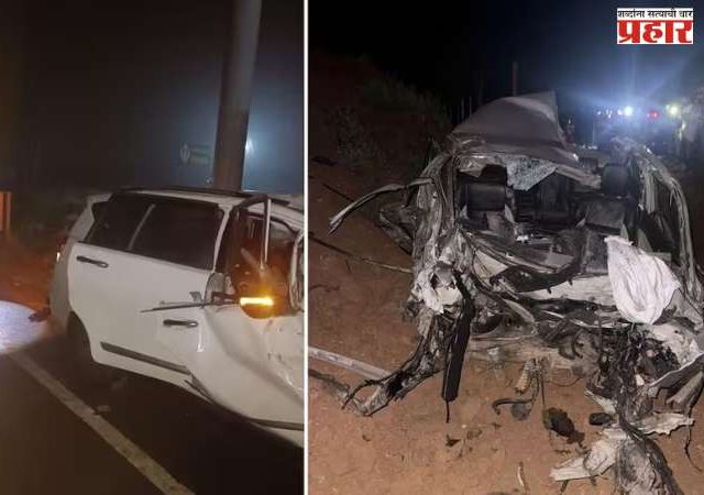 कोल्हापूर ACB मधील DYSP वैष्णवी पाटील यांच्या कारचा अपघात; दोन जणांचा मृत्यू, चित्रदुर्गमध्ये उपचार सुरू