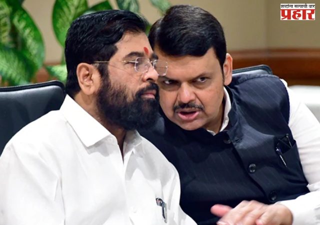 मुंबईच्या महापौर पदाबाबत मुख्यमंत्री फडणवीस आणि एकनाथ शिंदे यांच्यात चर्चा