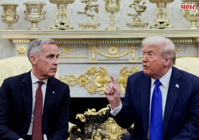 Canada America Conflict : कॅनडा-अमेरिका वाद शिगेला; कॅनेडियन विमानांवर ५०% कर लादण्याची ट्रम्प यांची धमकी