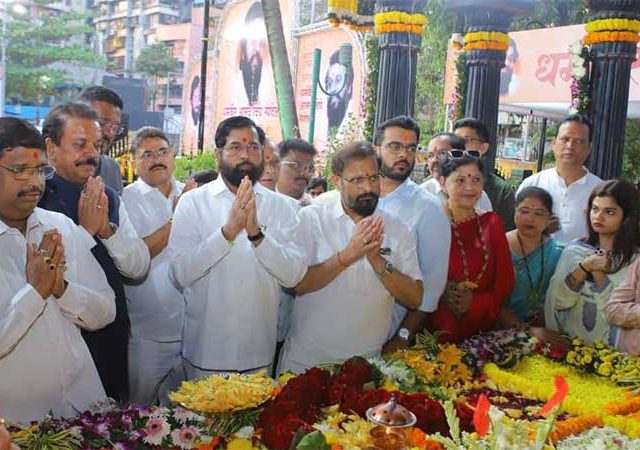 'आनंद दिघेंचे स्वप्न पूर्ण करत आहोत, ठाणे महापालिकेवर भगवा कायम फडकत राहील'