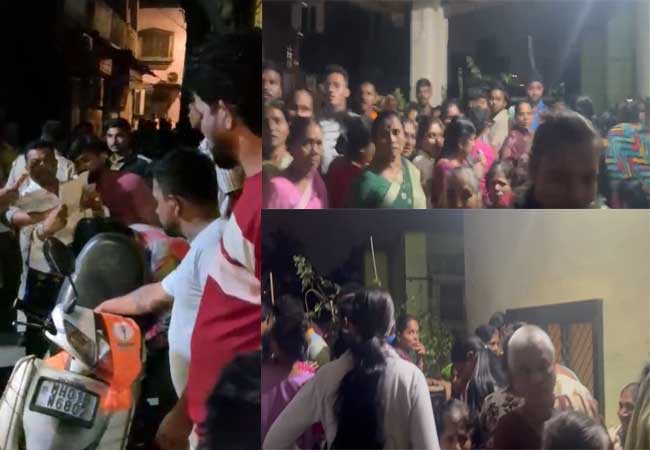 उबाठाची मते विकत घेण्याची धडपड, वरळीत केले पैसेवाटप