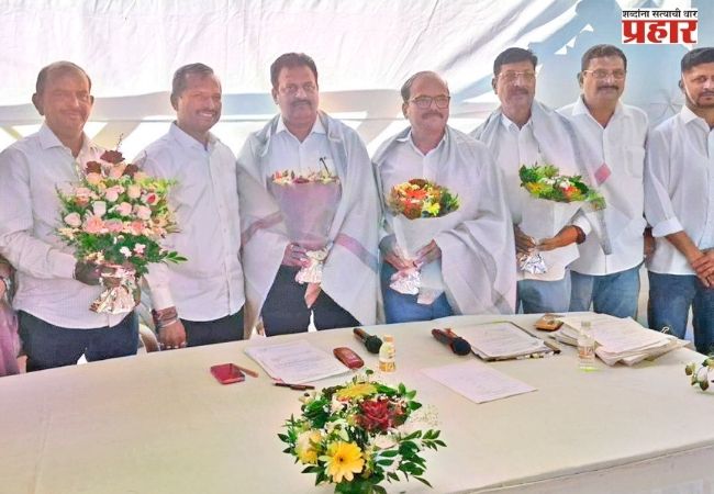 पालघर नगर परिषदेच्या उपनगराध्यक्षपदी राजेंद्र पाटील