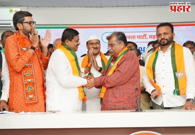 इंदापूरचे माजी नगराध्यक्ष प्रदीप गारटकर यांचा भाजपमध्ये प्रवेश