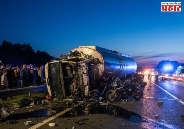 उसतोडी पुर्ण झाली आणि घरी परतताना रस्त्यातचं भीषण आपघात; काळीज पिळवटुन टाकनारी घटना