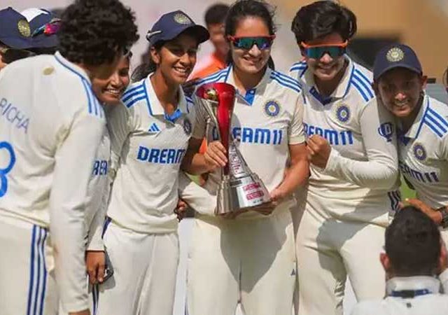 ऑस्ट्रेलियाविरुद्धच्या कसोटीसाठी भारतीय संघाची घोषणा