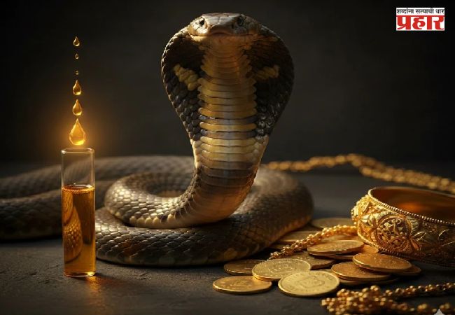 Gold Vs Venom : सापाचं विष सोन्यापेक्षा कित्येक पटीने महाग, जाणून घ्या