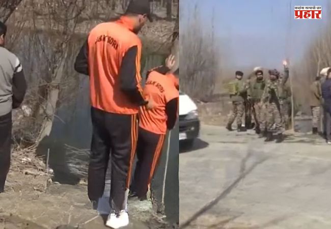 Srinagar Accident : सीआरपीएफच्या बंकर वाहनाचा अपघात; सात जवान जखमी