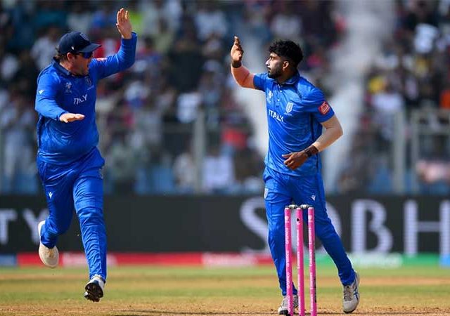 इटलीच्या अष्टपैलू खेळीने नेपाळचा डाव पत्त्यासारखा कोसळला