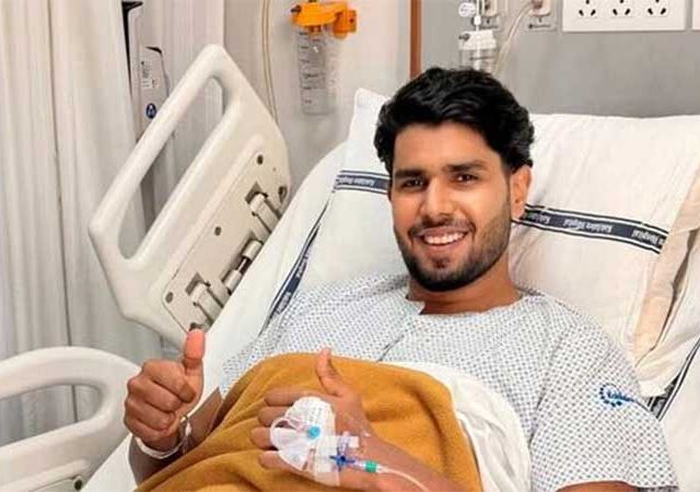 हर्षित राणाच्या गुडघ्यावर यशस्वी शस्त्रक्रिया!