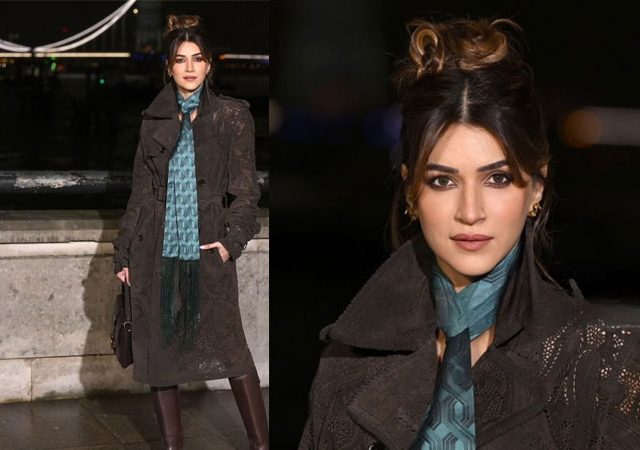 लंडन फॅशन वीक २०२६ मध्ये क्रिती सॅनन हिने उधळला ग्लॅमर