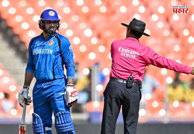 T20 World Cup 2026: ‘या’ खेळाडूला अंपायरशी वाद घालणं पडलं महागात