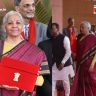 Nirmala Sitharaman : ऐतिहासिक बजेटला कांजीवरमचा थाट! अर्थसंकल्पाआधीच निर्मला सीतारमण यांच्या साडीची पडली भुरळ...