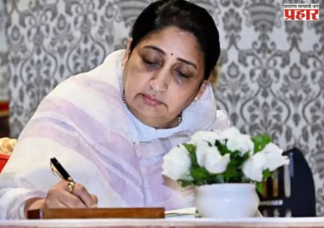 उपमुख्यमंत्री सुनेत्रा पवार यांच्याकडे पुणे आणि बीड जिल्ह्याचे पालकत्व