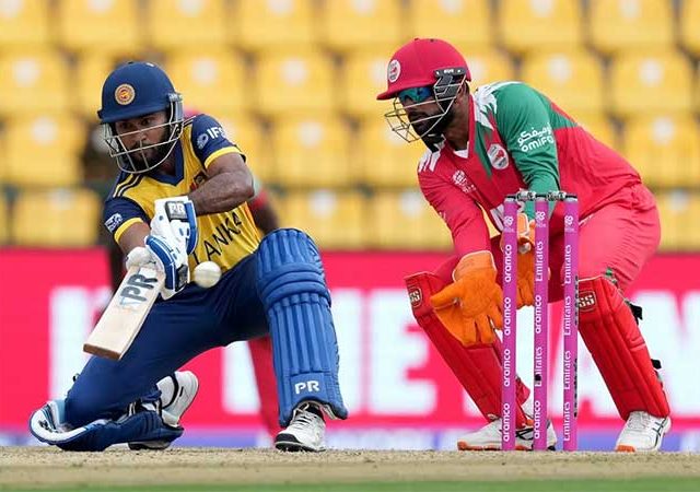 ओमानविरुद्धच्या सामन्यात श्रीलंकेचा विजय, पवन रथनायके सामनावीर