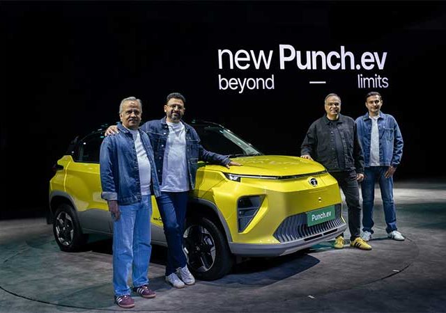 टाटा.इव्हीने लोकप्रिय पंच.इव्हीचे नवीन रूप सादर केले