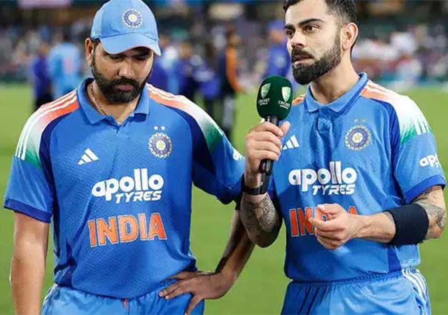 बीसीसीआयच्या नव्या करारानुसार रोहित शर्मा, विराट कोहली ब श्रेणीचे खेळाडू