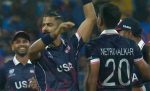 अमेरिकेच्या एका गोलंदाजासमोर ढेपाळली भारताची फलंदाजी