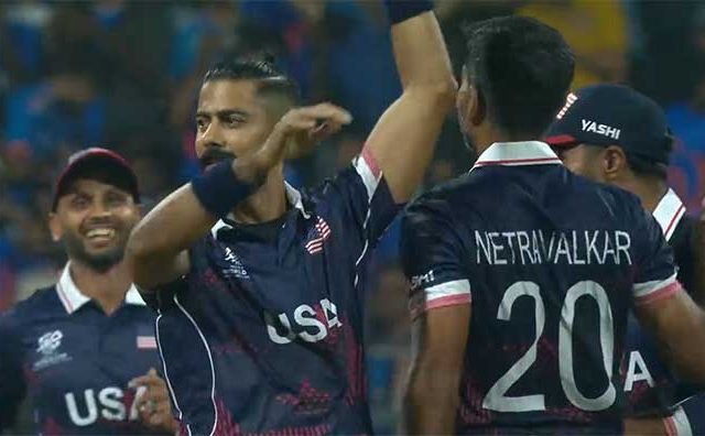 अमेरिकेच्या एका गोलंदाजासमोर ढेपाळली भारताची फलंदाजी
