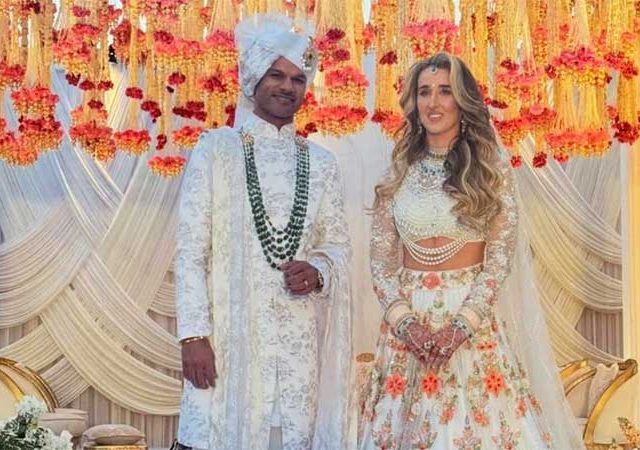 शिखर धवन दुसऱ्यांदा अडकला विवाहबंधनात