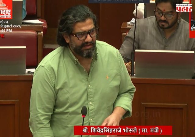 मुंबई-गोवा महामार्गावरील कामांना वेग - सार्वजनिक बांधकाम मंत्री शिवेंद्रराजे भोसले