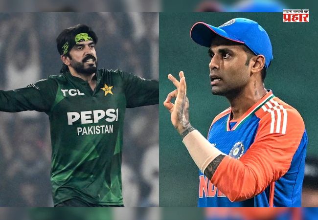 T20 World Cup 2026 IND vs PAK: सूर्यकुमार यादवने केली उस्मान तारिकची नक्कल; व्हिडीओ वायरल