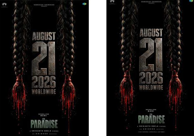 नव्या आकर्षक पोस्टरसह ‘द पॅराडाईज’ची घोषणा