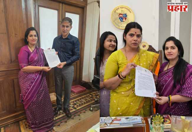 कंत्राटदार नियुक्त कामगारांच्या कागदपत्रांची पडताळणी करा; भाजपच्या नगरसेविका सातम यांची महापौर,आयुक्तांकडे मागणी