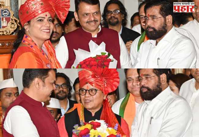मुंबईच्या महापौरपदी रितू तावडे आणि उपमहापौरपदी संजय घाडी; तब्बल ४४ वर्षांनी भाजपचे महापौरपदाचे स्वप्न झाले साकार