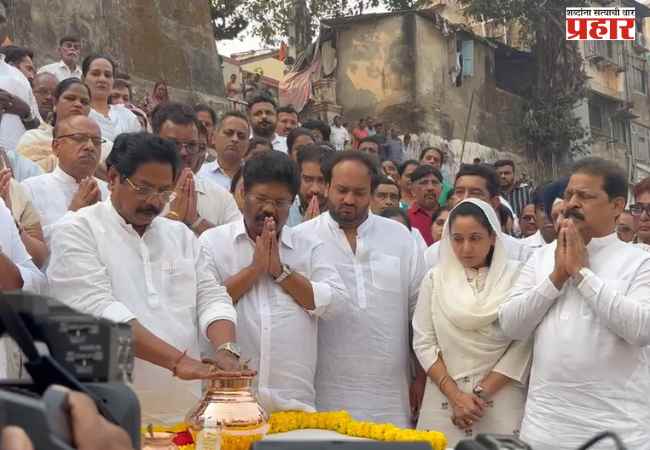 राष्ट्रवादीच्या मुंबई पदाधिकाऱ्यांकडून ‘दादांच्या’ अस्थींचे विधीपूर्वक विसर्जन…