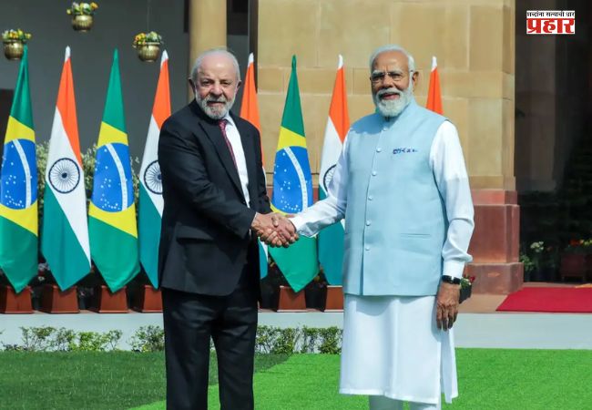 India-Brazil Bilateral Trade : भारत-ब्राझील द्विपक्षीय व्यापार २० अब्ज डॉलर्सच्या पुढे जाईल – पंतप्रधान मोदी