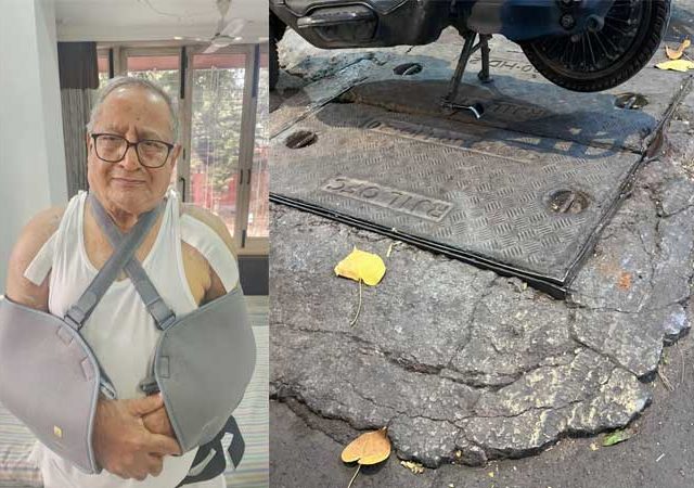 रानडे मार्गावर ठेच लागून ज्येष्ठ नागरिकावर जखमी होण्याची आली वेळ, कुटुंबाने महापालिकेकडे ही मागणी