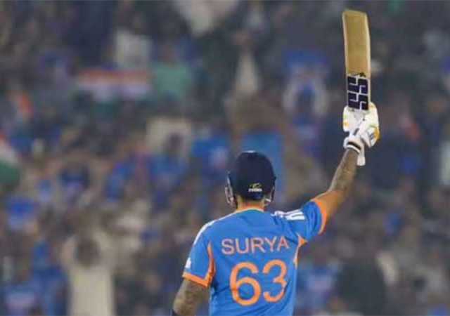 सूर्यकुमारने टी ट्वेंटी विश्वचषकात केला मोठा विक्रम