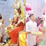 ठाणे पूर्व येथील श्री जय अंबे माता नवरात्रोत्सव मंडळाच्या देवीचा प्राणप्रतिष्ठा सोहळा संपन्न; उपमुख्यमंत्री शिंदेंनी केली सहकुटुंब देवीची पूजा