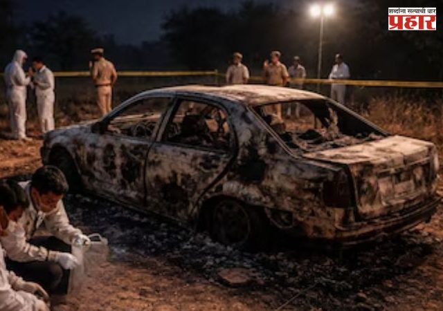 कर्नाटकात खळबळ, माजी आमदाराच्या मुलाची हत्या; जळालेल्या कारमध्ये...