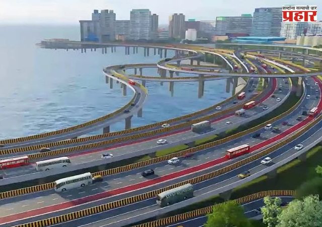 मुंबई किनारी रस्ता प्रकल्पात पादचारी भुयारी मार्गात छत उभारण्यास होणार १९ कोटींचा खर्च