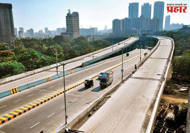 मृणालताई गोरे विस्तारित उड्डाणपूल एप्रिलपर्यंत होणार वाहतूकीसाठी खुला