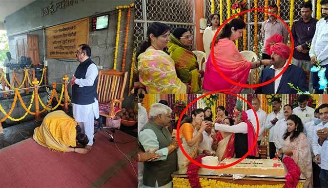 भोंदू बाबा अशोक खरात प्रकरण भोवले; 'पाद्यपूजे'चे व्हिडिओ समोर आल्यामुळे चौफेर टीका