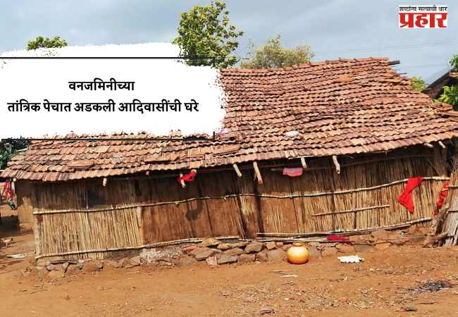 वनजमिनीच्या तांत्रिक पेचात अडकली आदिवासींची घरे
