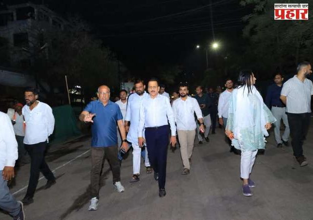 कुंभपूर्व विकास कामांना गती; मंत्री गिरीश महाजन यांची अचानक पाहणी