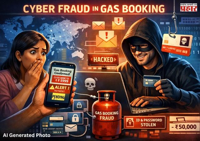 Cyber ​​Fraud in Gas Booking : सावधान! गॅस बुकिंगच्या नावाखाली होतोय सायबर फ्रॉड; काही मिनिटांत खात्यातून लाखो रुपयांचा गंडा