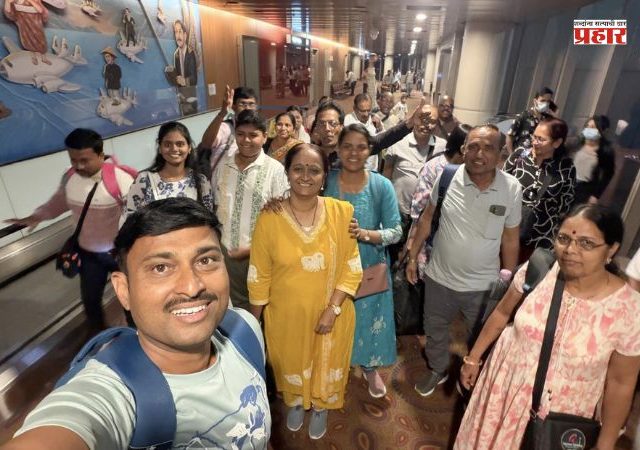 Israel - Iran War : दुबईत अडकलेले २३ कोल्हापूरकर सुरक्षित मायदेशी परतले; यूएईकडून मिळालं ‘सॉरी गिफ्ट’