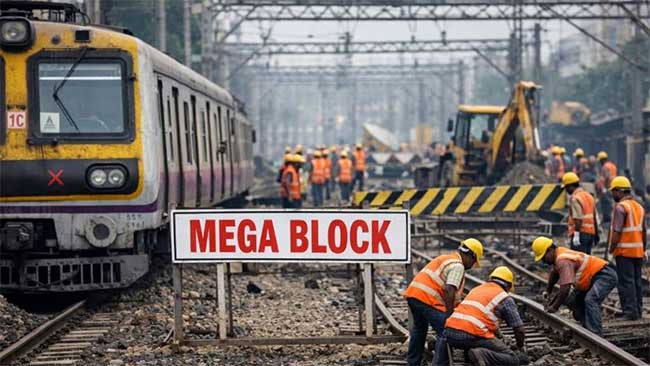 Megablock : विविध अभियांत्रिकी व देखभाल कामांसाठी मुंबईत आज तिन्ही मार्गांवर मेगाब्लॉक