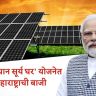 PM Surya Ghar yojana : 'पंतप्रधान सूर्य घर' योजनेत महाराष्ट्राची बाजी
