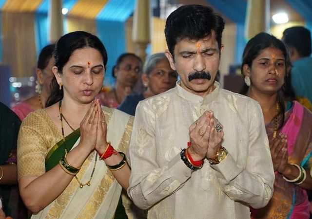 लोअर परेलमध्ये शेलार मामा फाऊंडेशनच्या वतीने चैत्र नवरात्रोत्सवाचा जागर