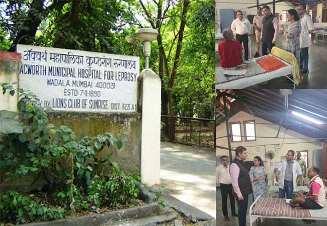 BMC अतिरिक्त आयुक्तांनी दिली ॲक्वर्थ रुग्णालयाला अचानक भेट