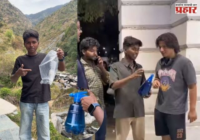 दिल्लीत डोंगराची हवा विकणाऱ्या तरुणाचा व्हिडीओ व्हायरल