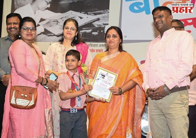 चित्र साकारताना कल्पनाशक्तीची ज्योत सतत तेवत ठेवा; शिक्षण समिती अध्यक्षा राजेश्री शिरवडकर यांचा संदेश