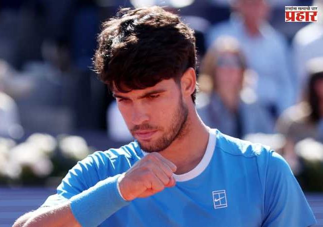 Carlos Alcaraz : स्पेनच्या कार्लोस अल्कारजची फ्रेंच ओपनमधून माघार